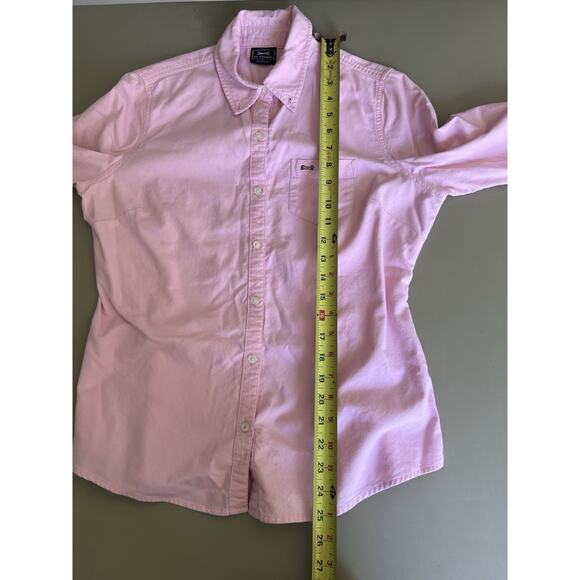 The Classic Le Tigre Pink Button Up Women’s Size L - READ - Picture 7 of 11